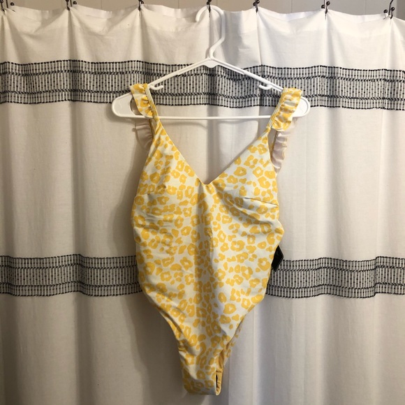 ZAFUL Reversible Leopard Heart One-piece Swimsuit - Picture 4 of 7